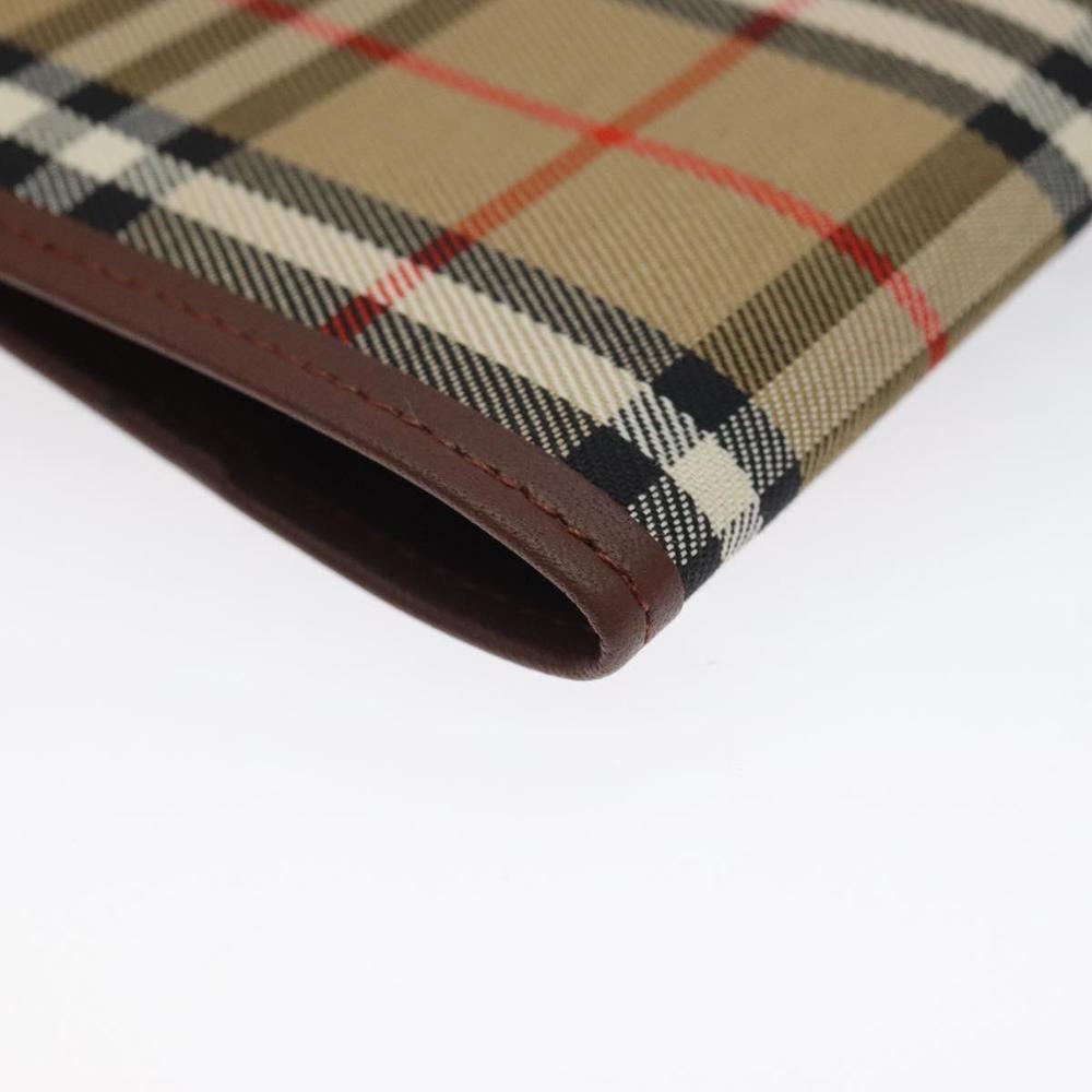 BURBERRY Nova Check Day Planner Cover Canvas Beige Auth am8273 - Picture 16 of 16